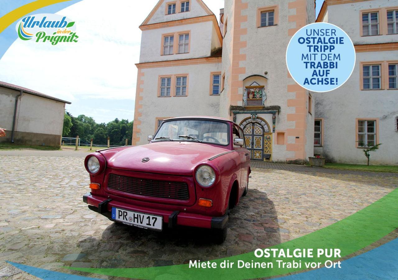 Bauernhof-Streichel-Zoo-Kombi-Familien-Suite-Im-Wald-Am-See Gulow المظهر الخارجي الصورة