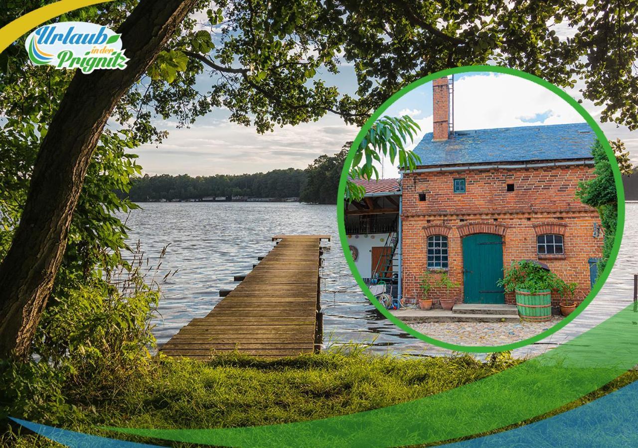Bauernhof-Streichel-Zoo-Kombi-Familien-Suite-Im-Wald-Am-See Gulow المظهر الخارجي الصورة