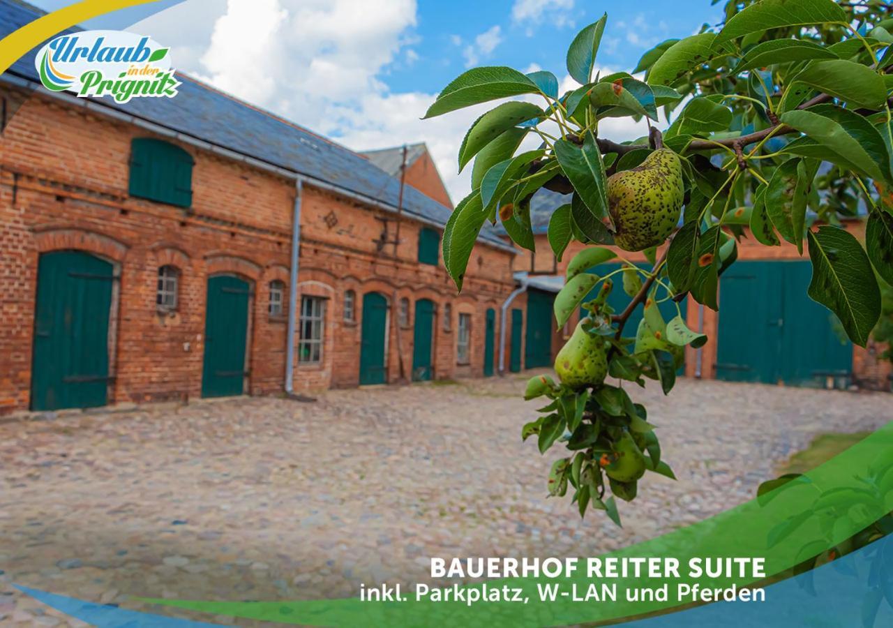 Bauernhof-Streichel-Zoo-Kombi-Familien-Suite-Im-Wald-Am-See Gulow المظهر الخارجي الصورة