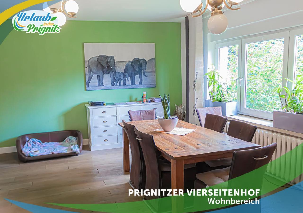 Bauernhof-Streichel-Zoo-Kombi-Familien-Suite-Im-Wald-Am-See Gulow المظهر الخارجي الصورة